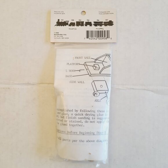 Woodkrafter Kits Lot of 4 From 1989 - Picture 3 of 8